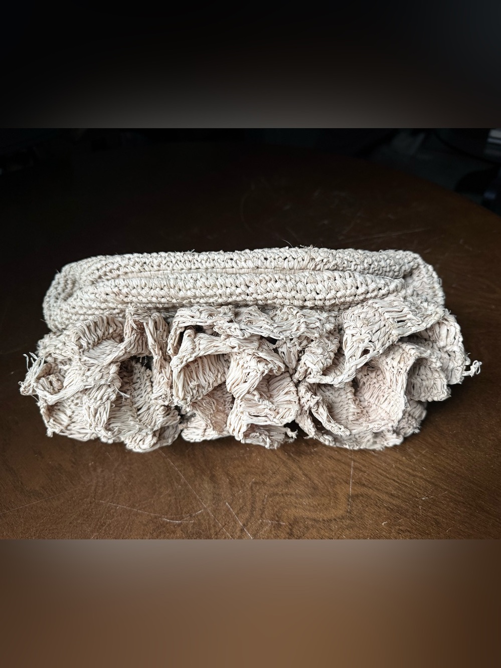 Jason Wu Beige Raffia rose Clutch - Women